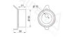 DAIHA 1350387701000 Deflection/Guide Pulley, timing belt